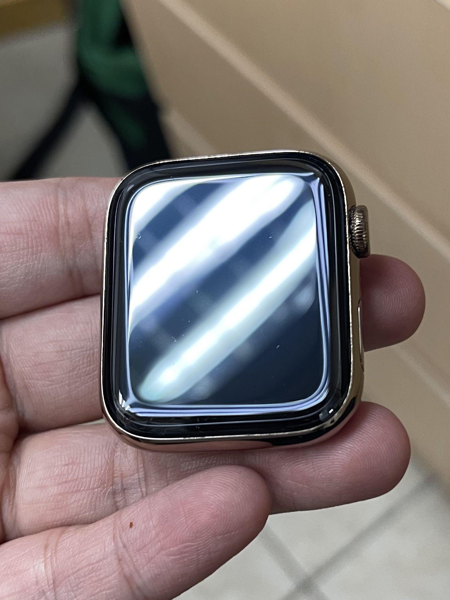 Apple Watch Series 5 Stainless Steel Gold Mobile Phones Gadgets