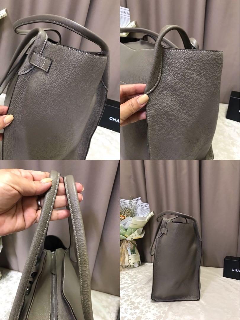 Massimo dutti sales leather tote bag