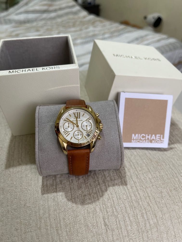 Authentic Michael Kors Leather watch