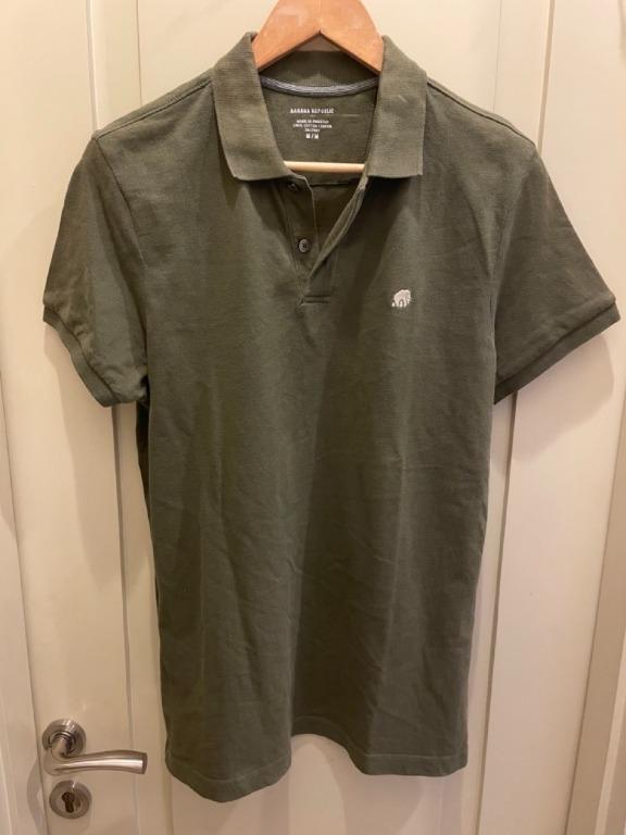 Banana Republic Men's Pique Polo Shirt, Men's Fashion, Tops Sets