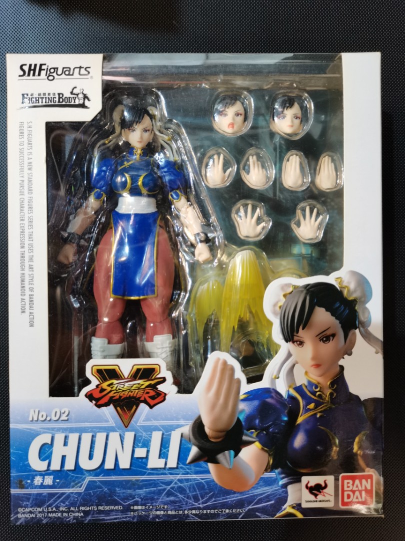 Boneco Chun-Li: Street Fighter V S.H Figuarts - Bandai - Toyshow
