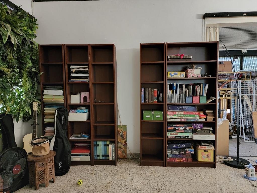 Billy bookcase sales dark brown