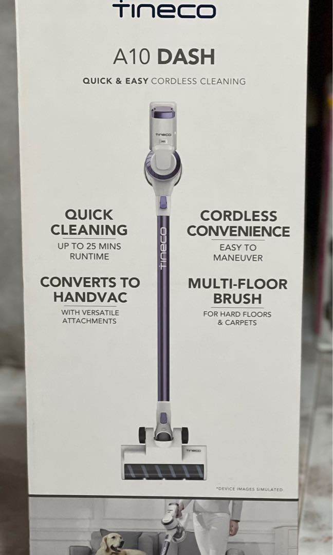 Tineco A10 Dash Cordless Vacuum, TV & Home Appliances, Vacuum Cleaner