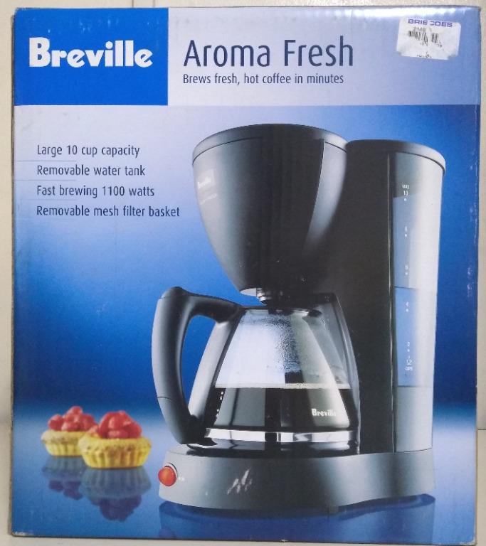 Breville Filter Coffee Machine 10 Cups, TV & Home Appliances, Kitchen