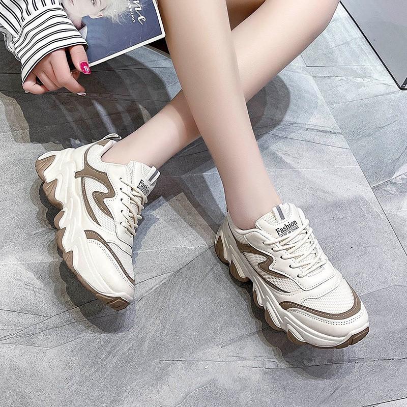 Brown Cream color shoes for women include postage