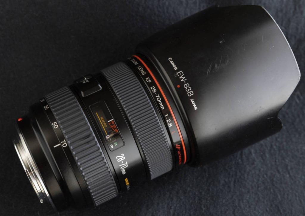 Canon EF 28-70mm F2.8 L USM, 攝影器材, 鏡頭及裝備- Carousell