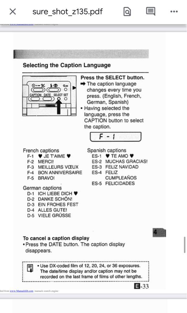 CANON Z135 CAPTION, Photography, Cameras on Carousell