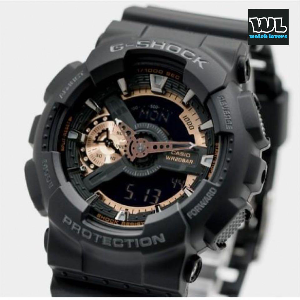 Casio G SHOCK Baby G Couple Watches GA110RG 1A BA110RG 1A Men s
