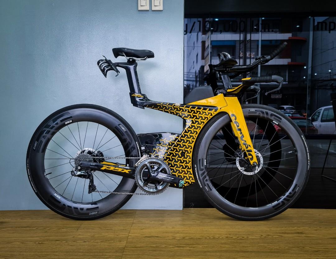 Cervelo P5X Lamborghini, Sports Equipment, Bicycles & Parts, Bicycles on  Carousell