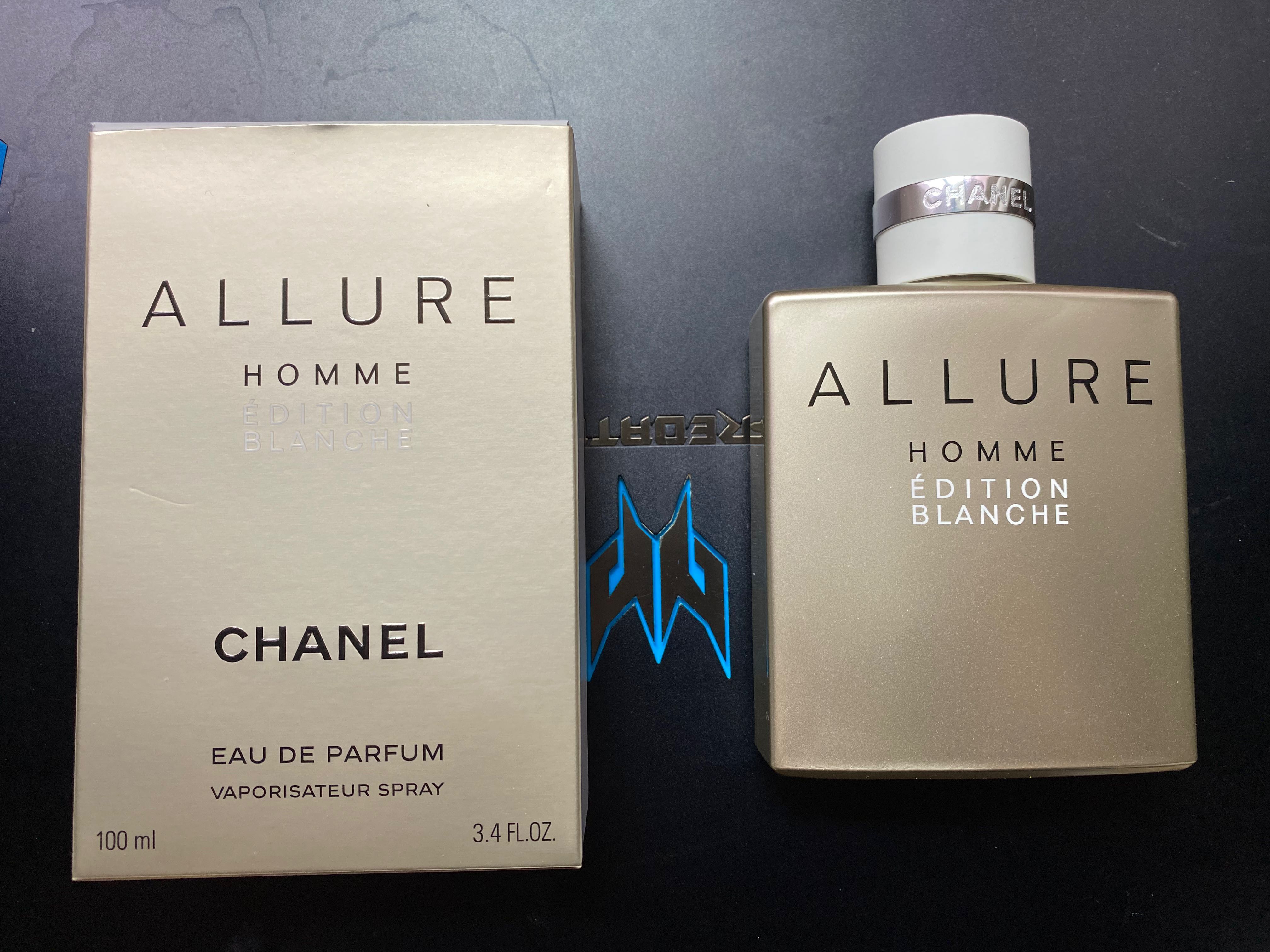 Chanel Allure Homme Edition Blanche (98/100 ml), Beauty & Personal Care, Fragrance  & Deodorants on Carousell