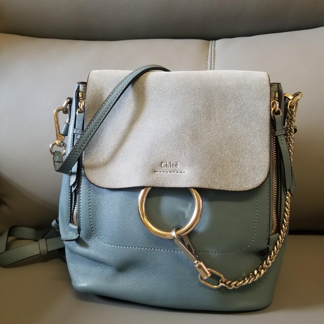 Chloe faye backpack size sale
