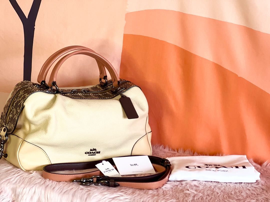 Lane satchel in colorblock with snakeskin detail hotsell