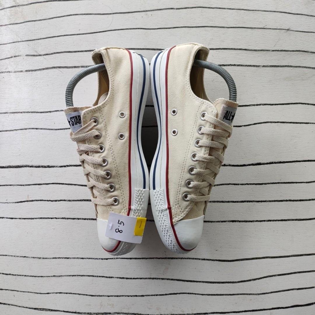 CONVERSE ALL STAR CHUCK TAYLOR UNBLEACHED WHITE 8.5UK Men s