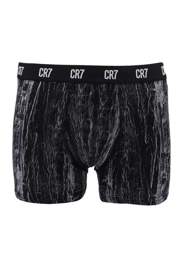 CR7 Boxers 3 Pack Mens Cristiano Ronaldo Basic Cotton Underwear Trunks