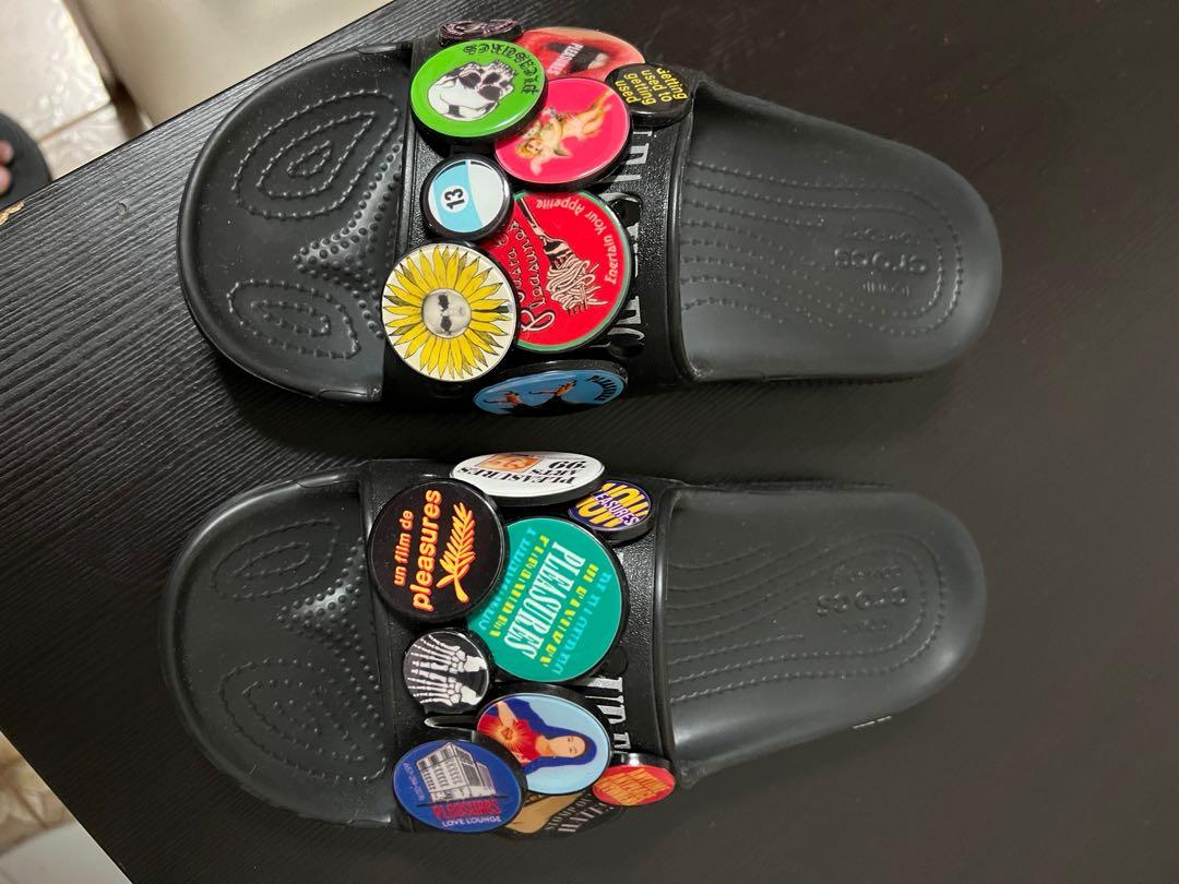 Crocs discount x pleasures