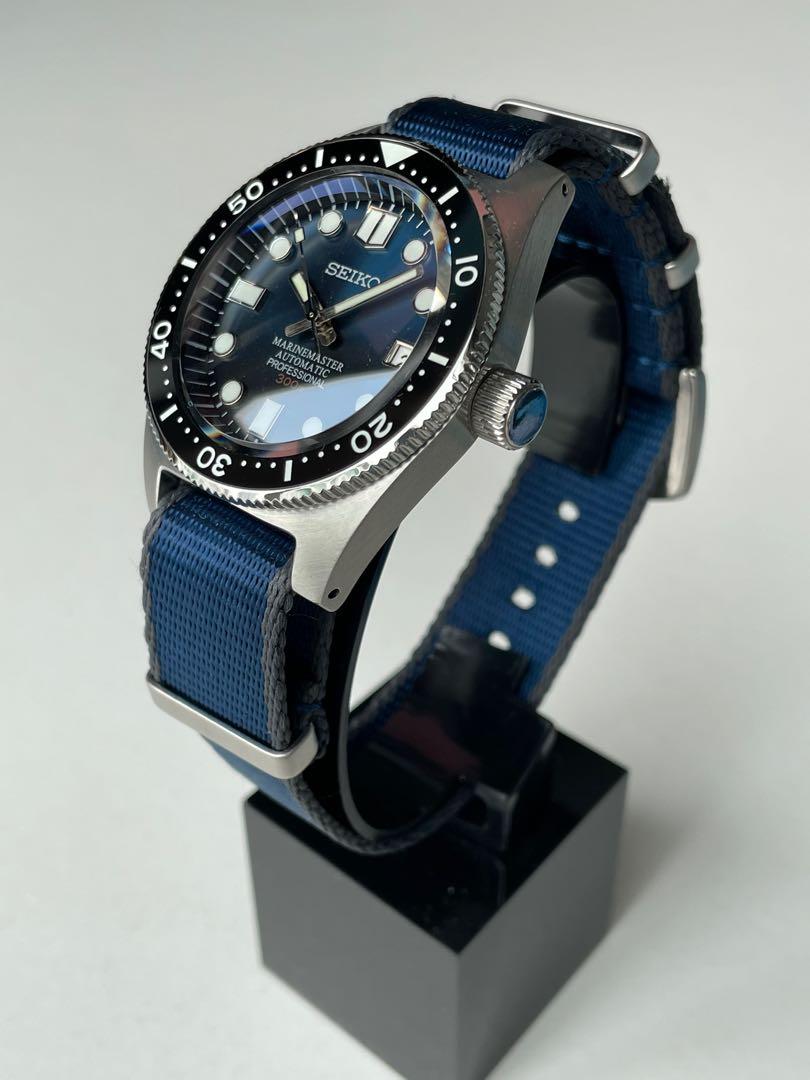 Custom Seiko Mod Deep Blue 62Mas, Men's Fashion, Watches & Accessories,  Watches on Carousell