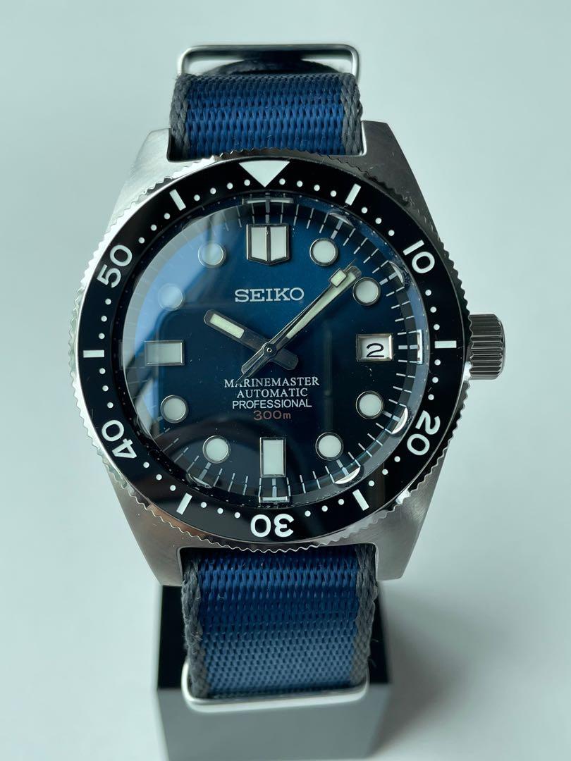 Custom Seiko Mod Deep Blue 62Mas, Men's Fashion, Watches & Accessories,  Watches on Carousell