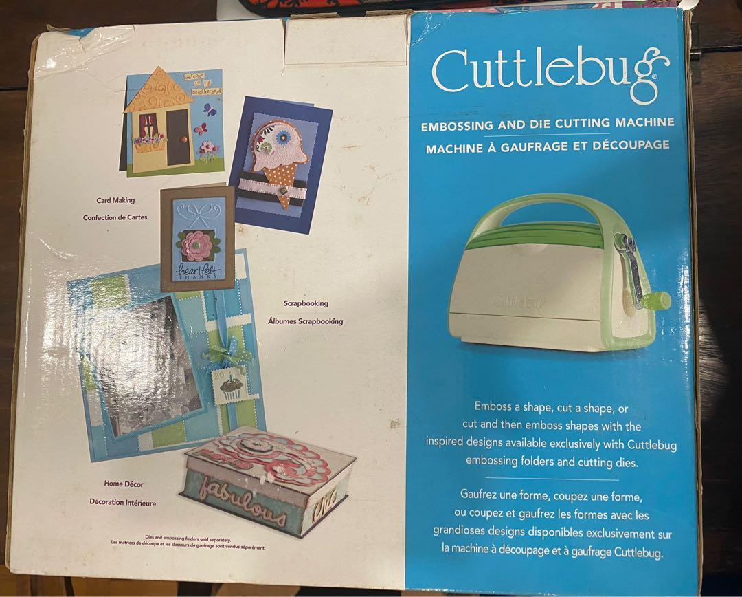 Cuttlebug Die cutter & Embosser + Accessories, Hobbies & Toys