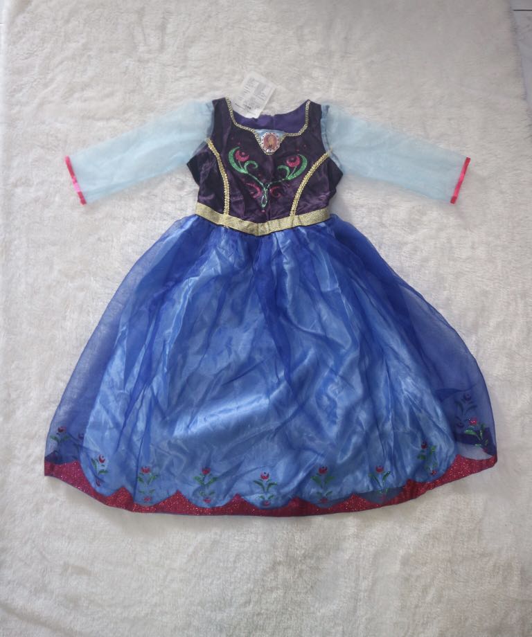 Disney anna frozen dress, Bayi \u0026 Anak 
