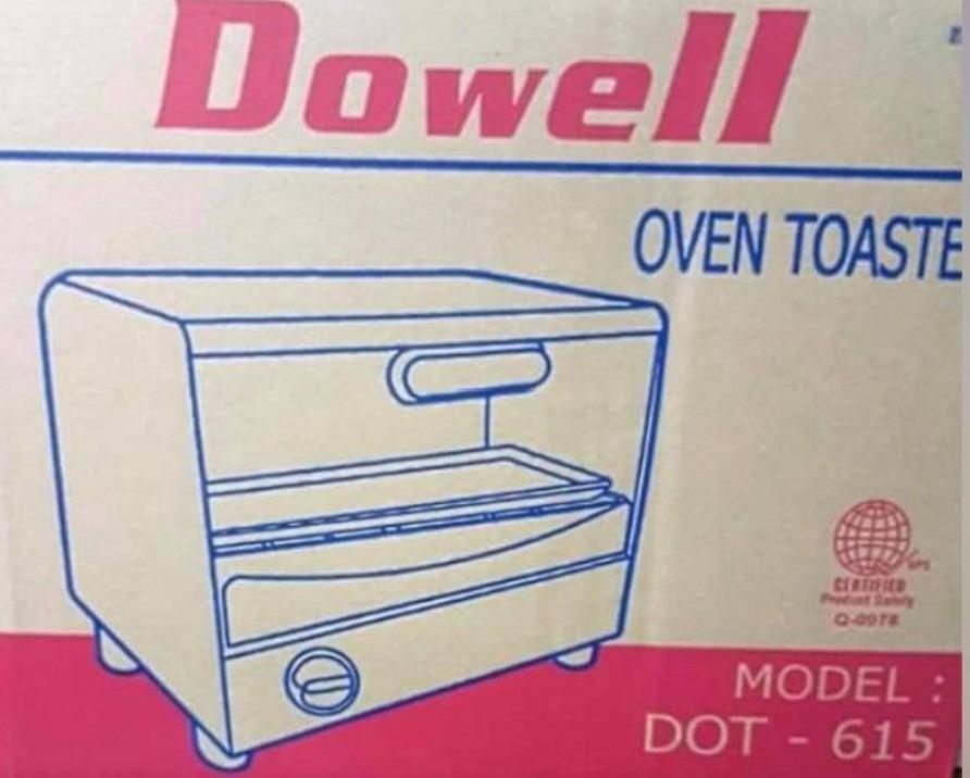 Dowell Oven Toaster DOT615, TV & Home Appliances, Kitchen Appliances