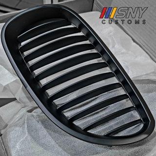 e60 BMW Grille Kidney matte black 5 Series deferred pay opt