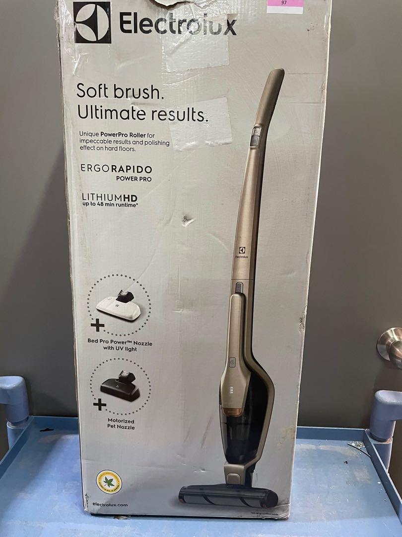 Electrolux Ergorapido PowerPro Vaccum Cleaner, Soft Sand, ZB3424BP, TV & Home Appliances, Vacuum