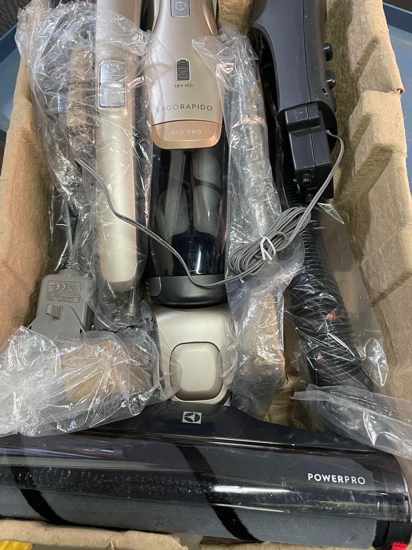 Electrolux Ergorapido PowerPro Vaccum Cleaner, Soft Sand, ZB3424BP, TV