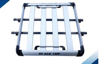 ELECTROVOX Black Top 38x38 Universal Roof Rack Silver