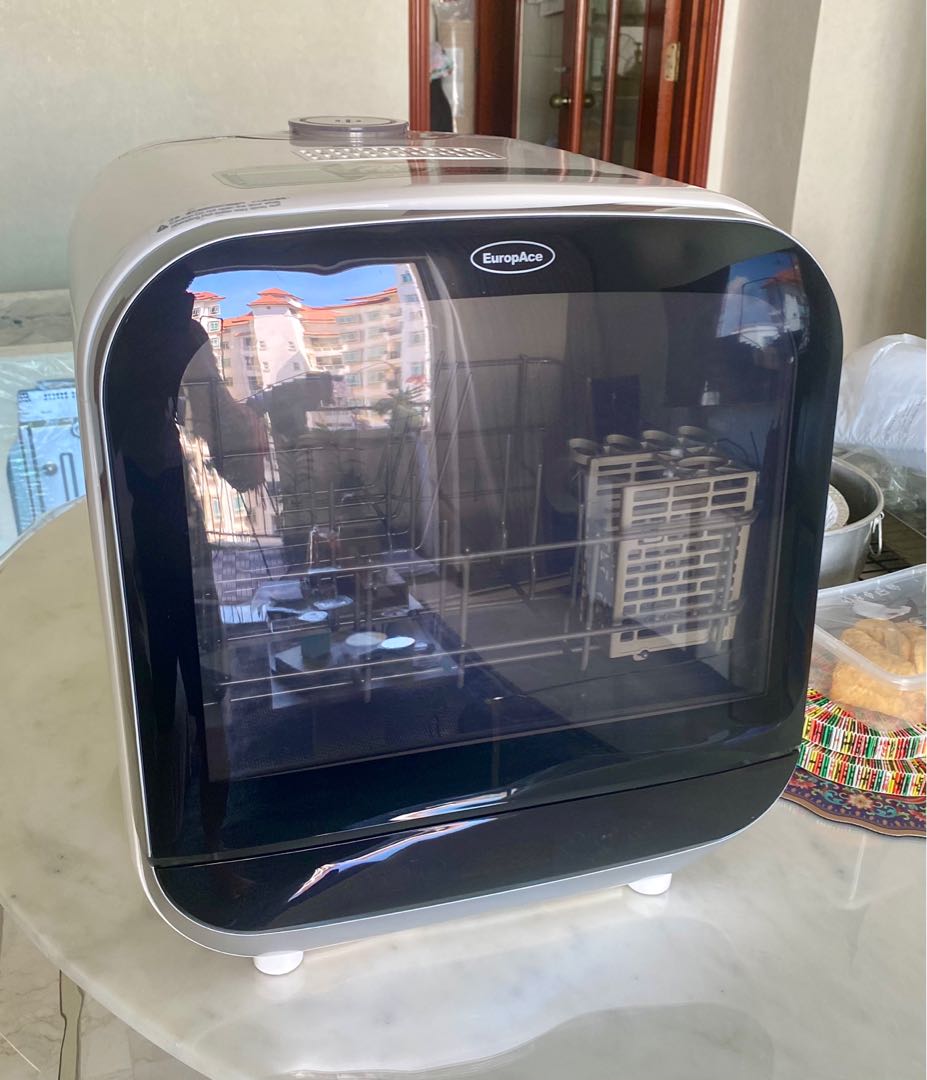 EuropAce Portable Dishwasher, TV & Home Appliances, Kitchen Appliances