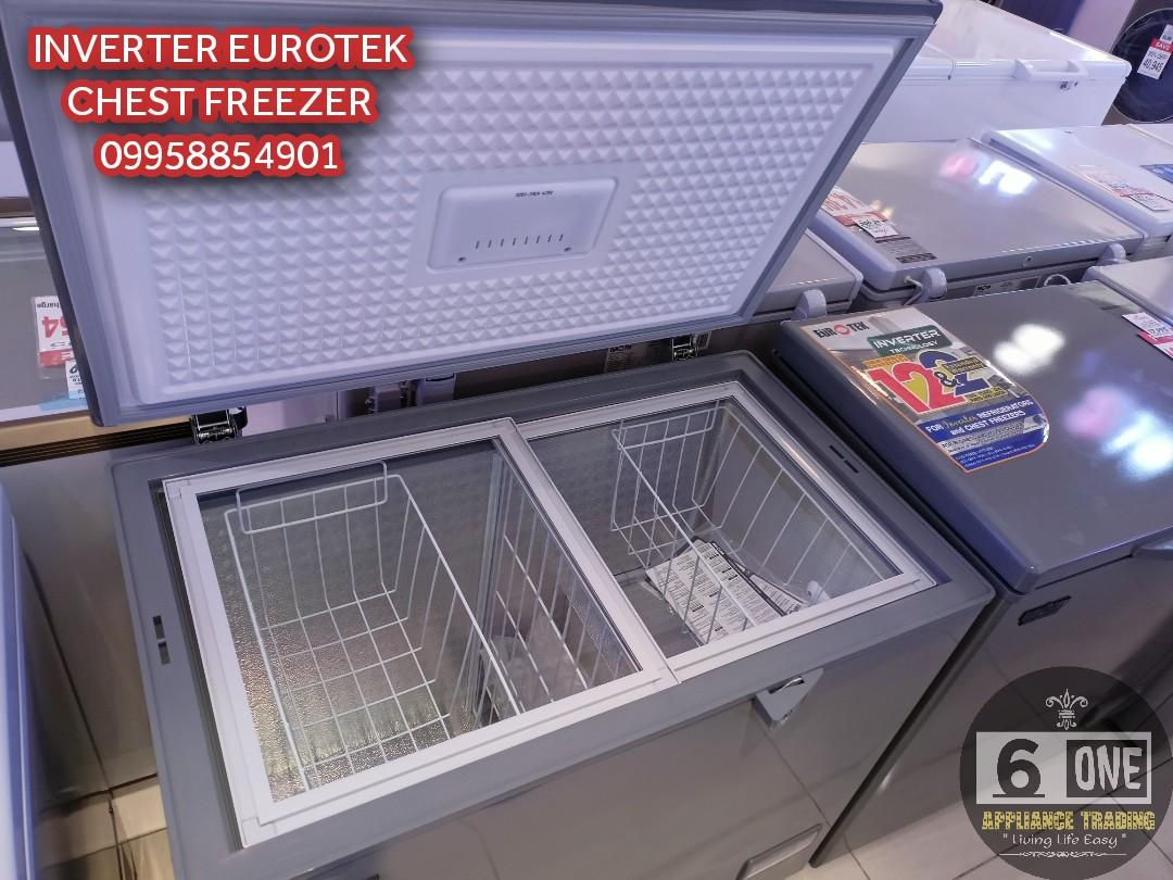 EUROTEK INVERTER CHEST FREEZER, TV & Home Appliances, Kitchen