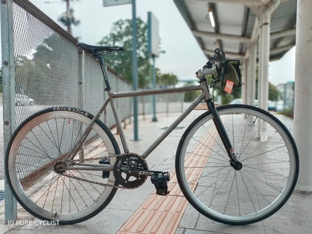 Fixie raw Sports Equipment Bicycles Parts Bicycles on Carousell