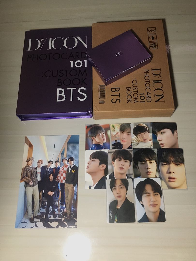 FOR SALE!!! DICON 101 Photocard Custom Book Jin, Hobbies & Toys ...