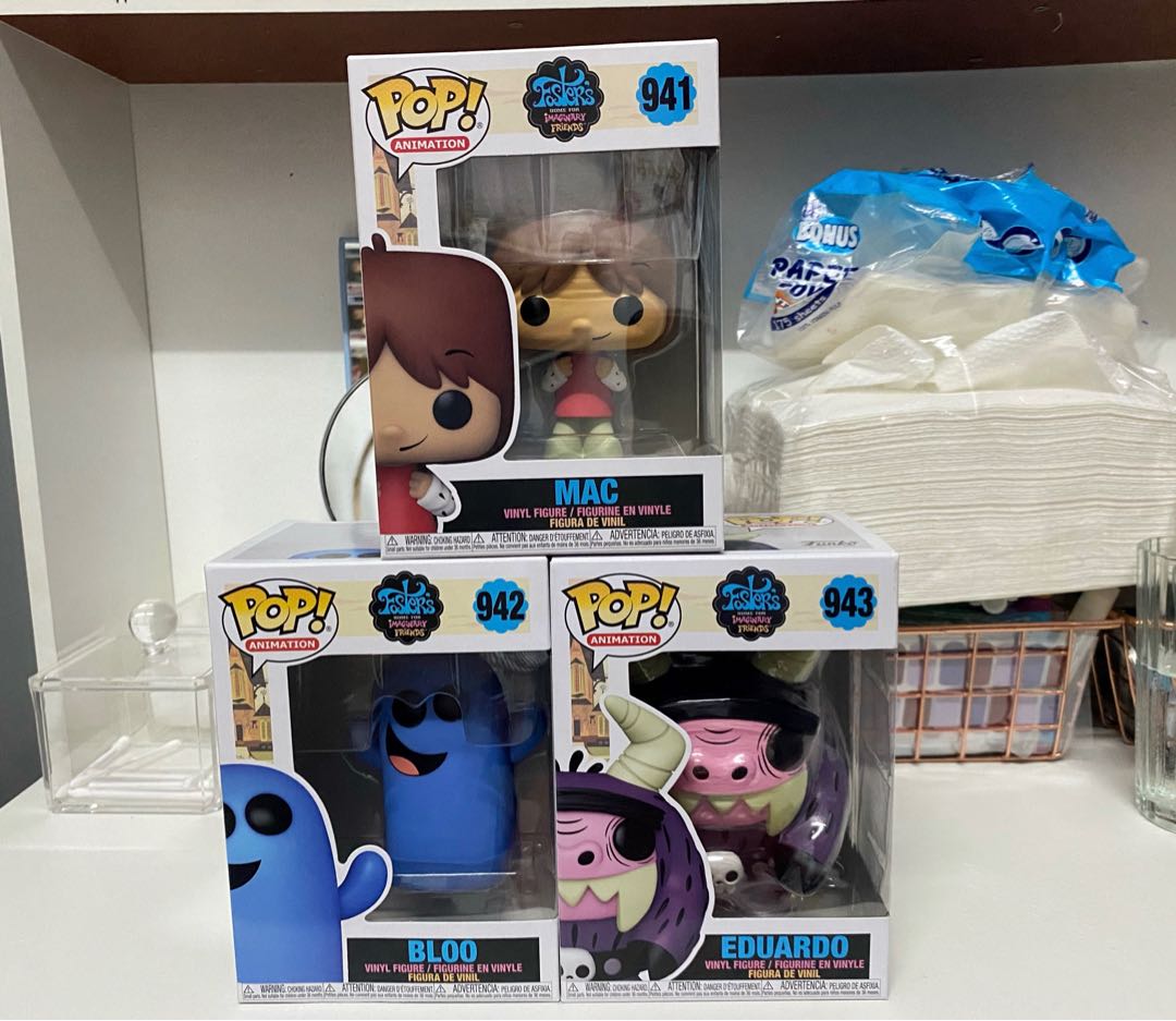Foster's Home For Imaginary Friends Cartoon Network Funko Pop, Hobbies &  Toys, Toys & Games on Carousell