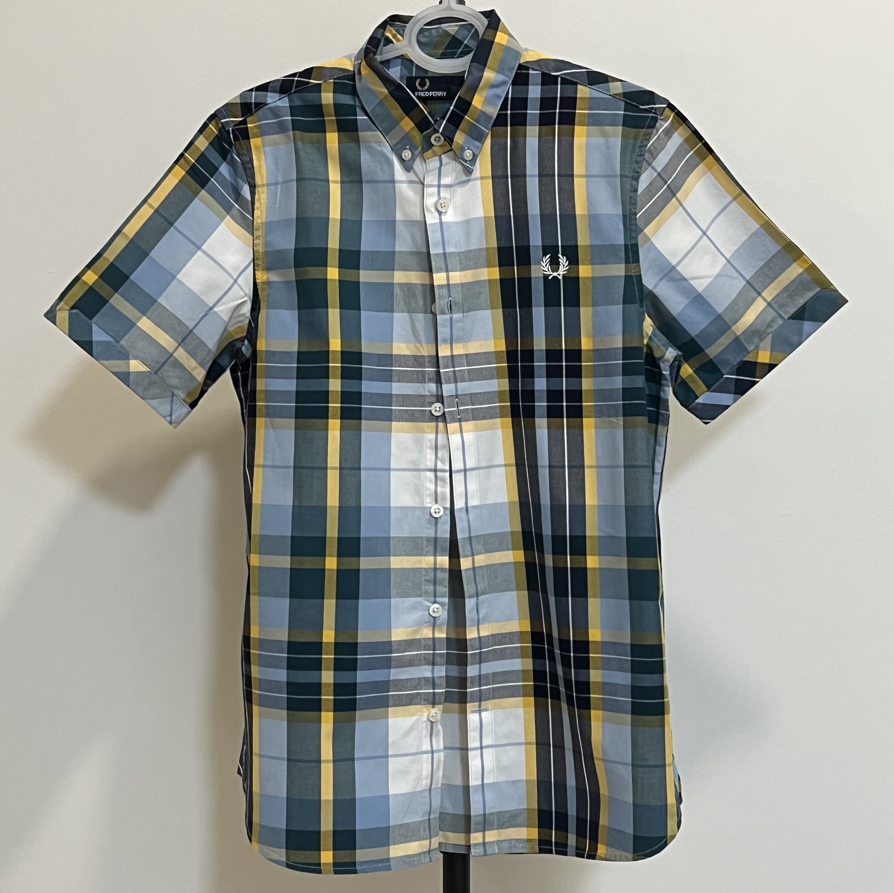 Fred perry madras shirt top