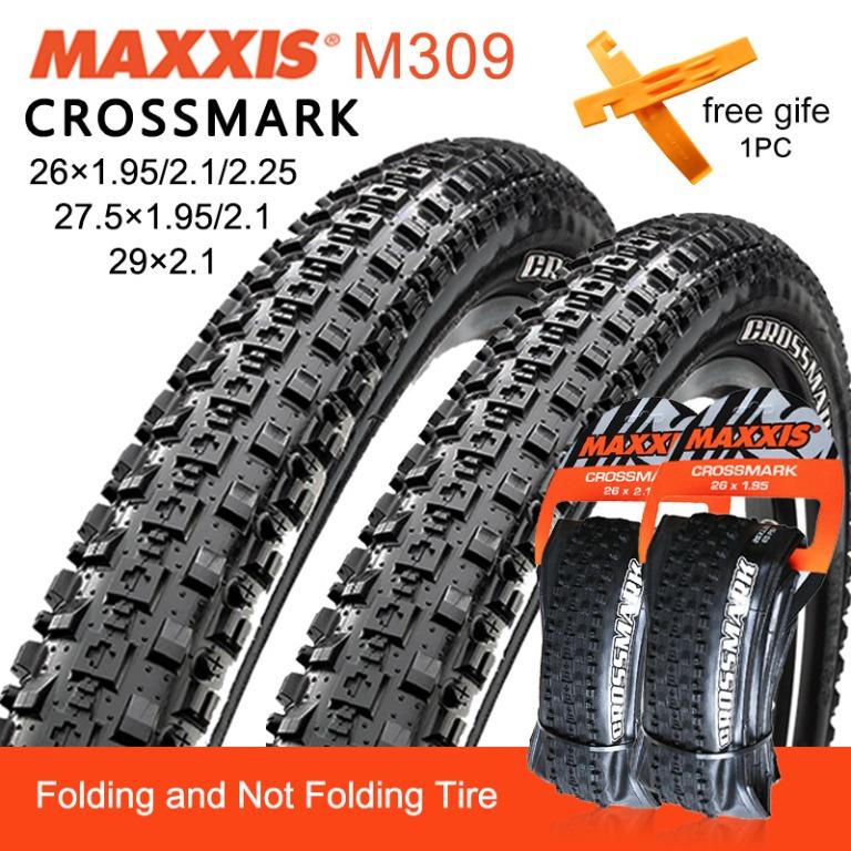 60TPI Maxxis Crossmark MTB Tire 26 x 2.25" Wire Bead 