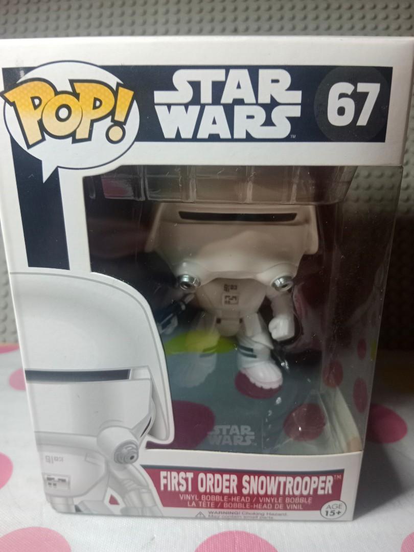 Pop Star Wars Ep7 67 First Order Snowtrooper Figure Funko 6223 for sale online 