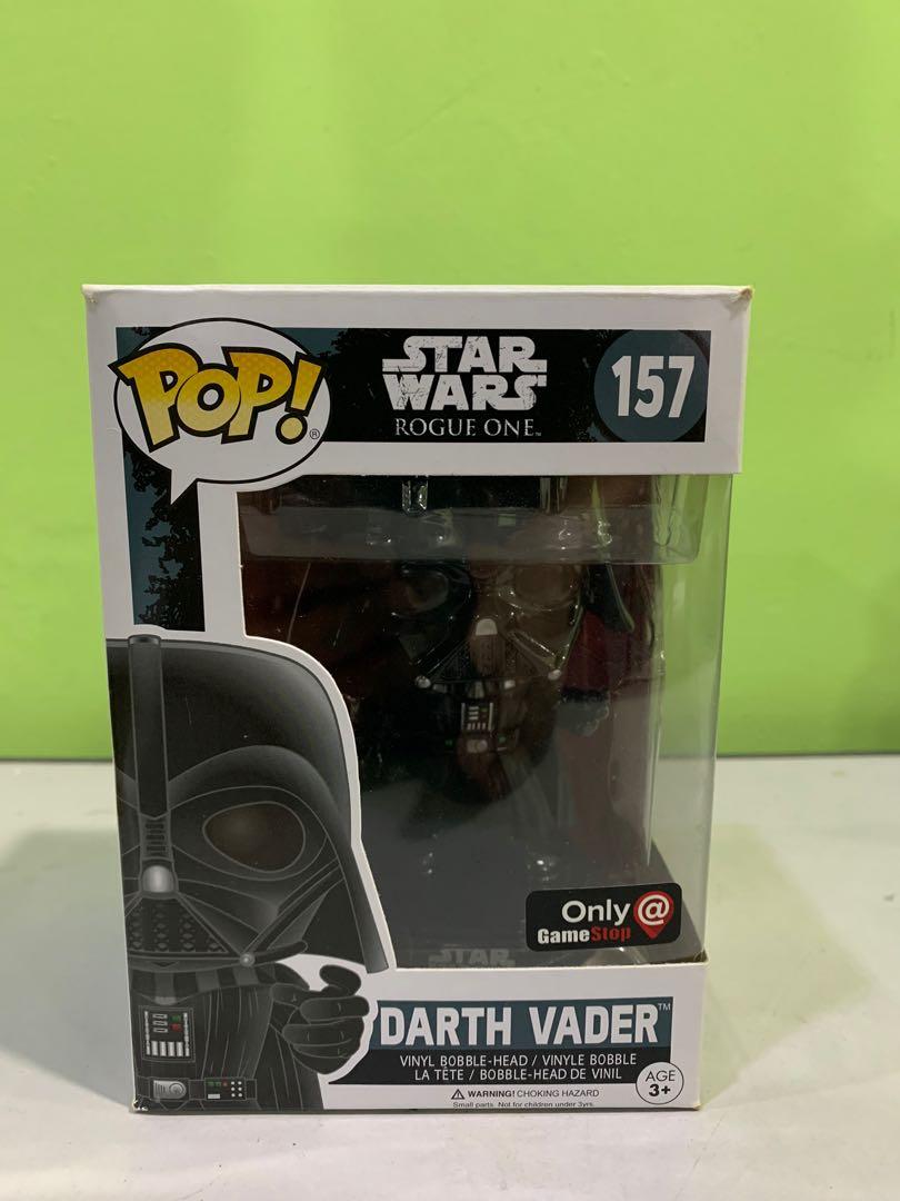 Funko Pop Star Wars 157 Darth Vader Choke Gamestop Bobblehead RARE for sale online 
