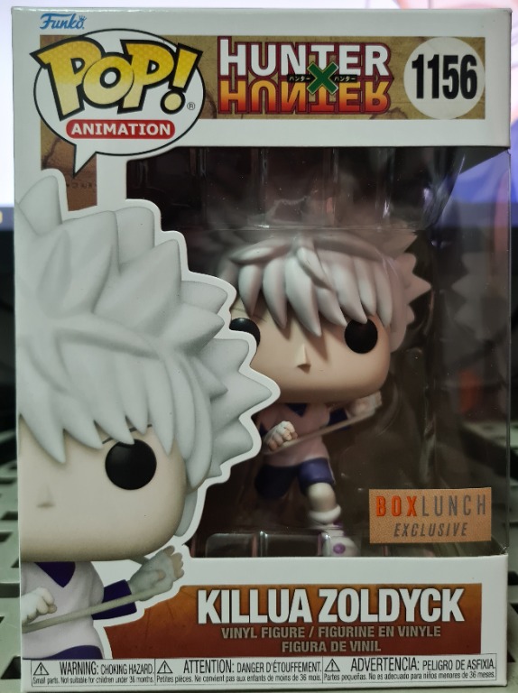 Funko Pop Hunter x Hunter Killua Zoldyck with Yoyo (Boxlunch Exclusive), Hobbies & Toys