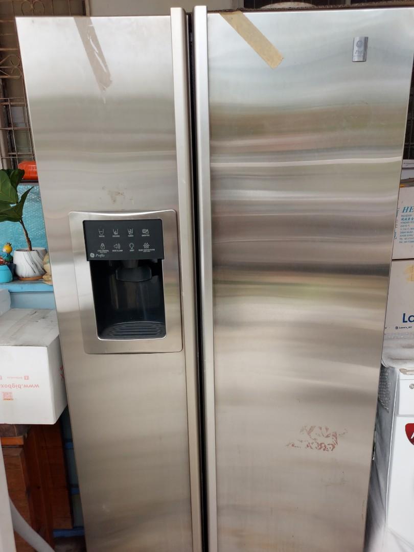 GE 2 door side by side 700L Fridge, TV & Home Appliances, Kitchen