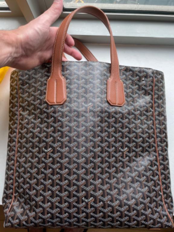 GOYARD Voltaire III Tote Coated Canvas