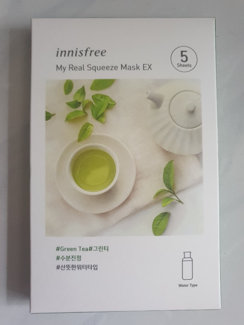 Green tea mask, Beauty & Personal Care, Face, Face Care on Carousell