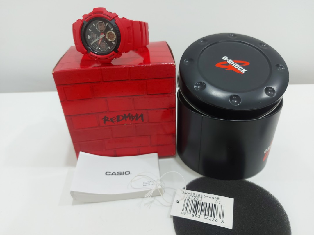 GShock Redman collector watch, Luxury, Watches on Carousell