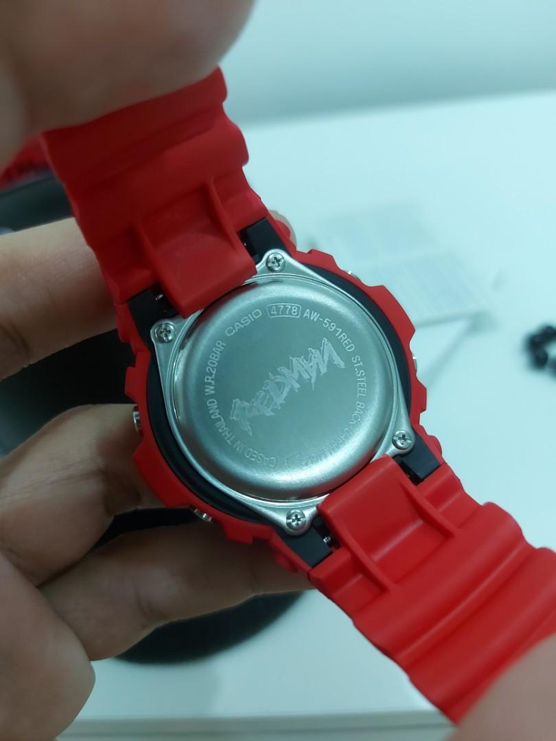 GShock Redman collector watch, Luxury, Watches on Carousell