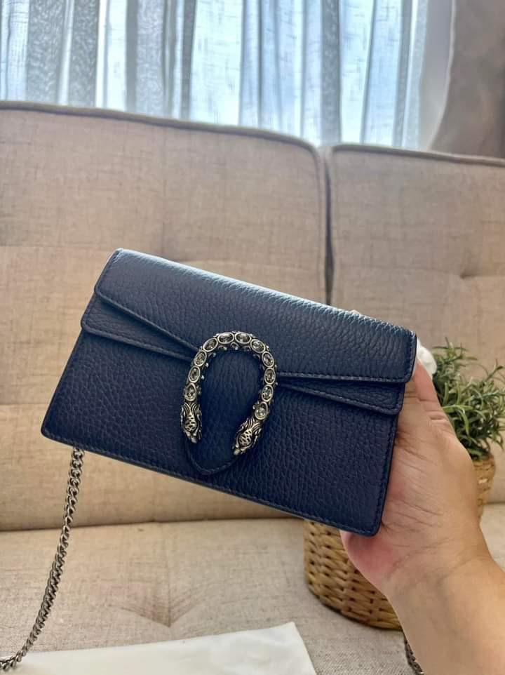 Gucci dionysus mini blue top