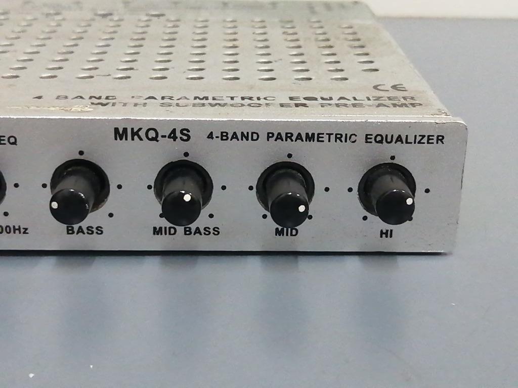 H856 Mohawk Equalizer with subwoofer preamplifier (model MKQ4S