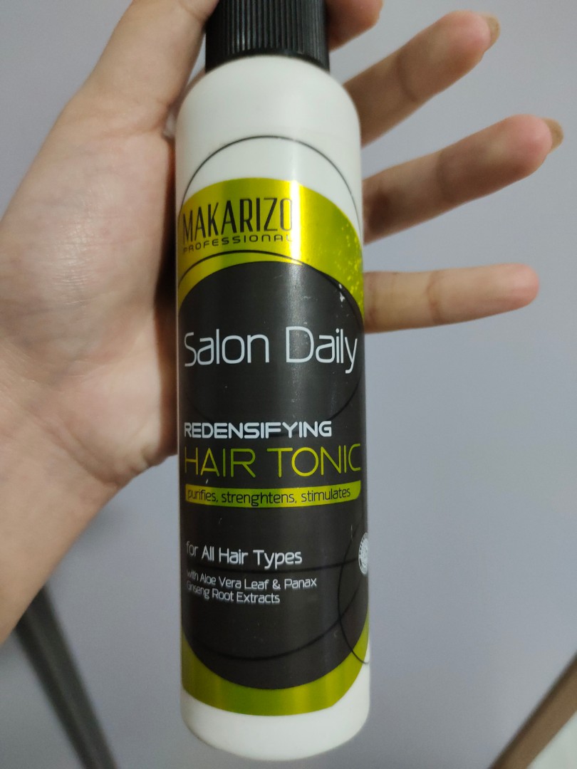 HAIR TONIC MAKARIZO NEW BELUM PERNAH DIPAKAI, Kesehatan & Kecantikan ...