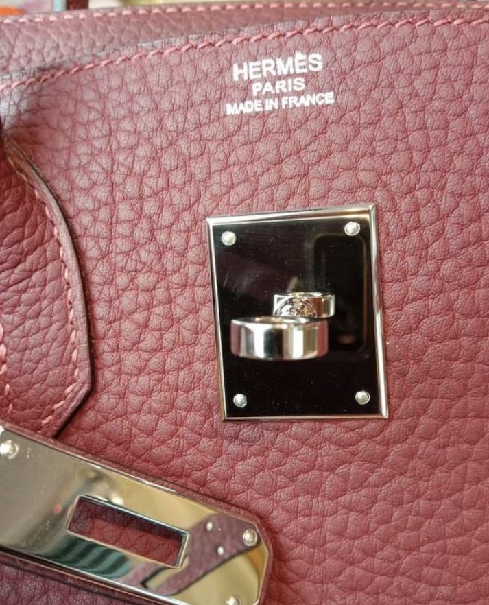 Hermès Birkin 30 Gold Togo Palladium Hardware