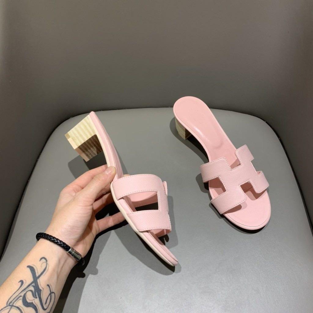 Hermes oran heels outlet
