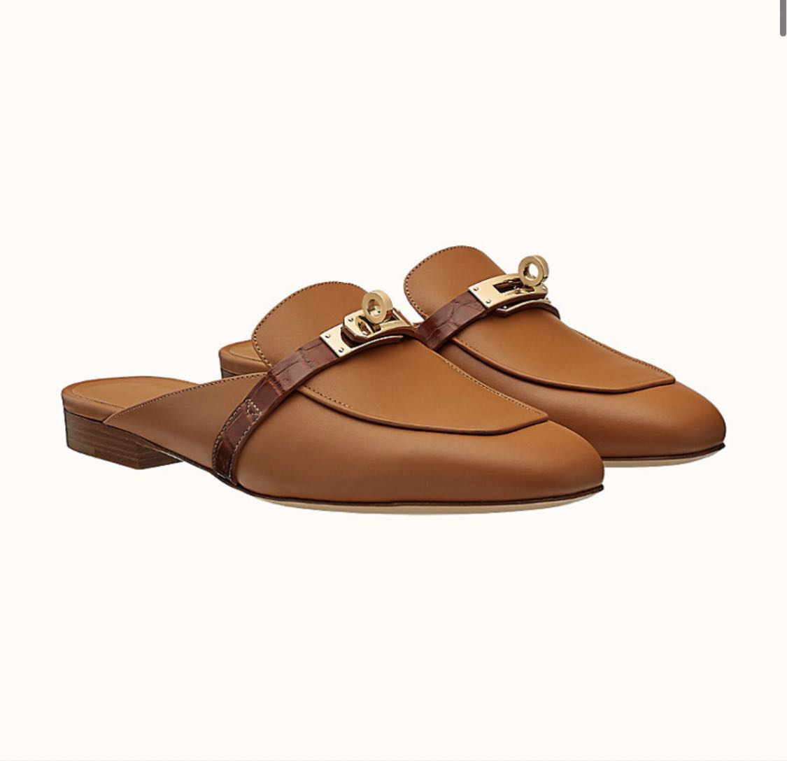 Mules croco sales