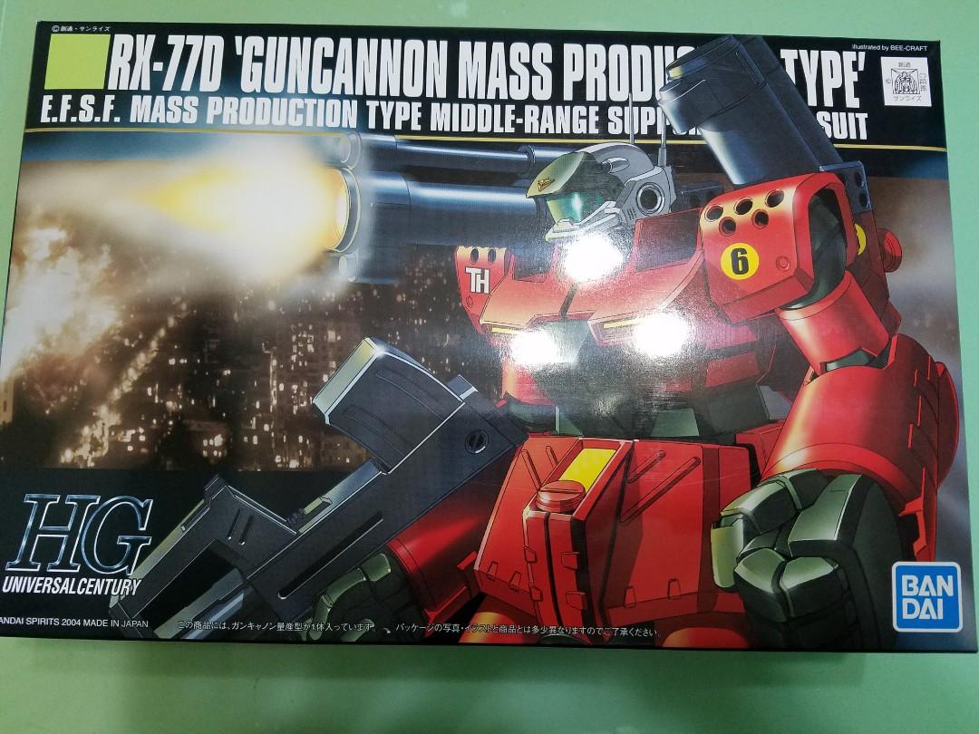 Hg 1 144 Rx 77d Guncannon Mass Production Type 興趣及遊戲 玩具 遊戲類 Carousell Hg 1 144 Rx 77d Guncannon Mass Production Type 興趣及遊戲 玩具 遊戲類 Carousell